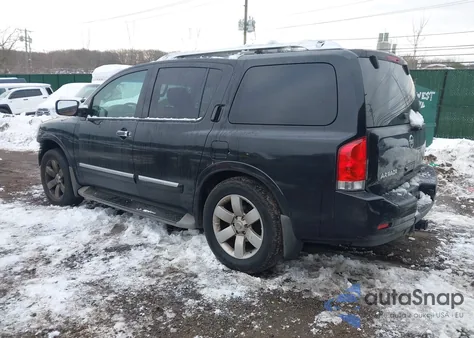 2013 Nissan Armada Sl from USA, damaged, VIN 5N1AA0NC9DN607250